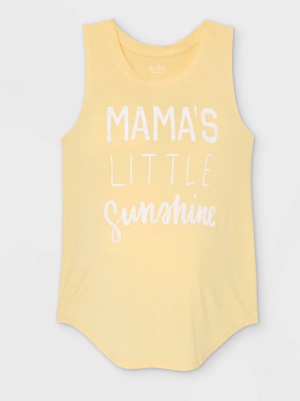 Isabel Maternity by Ingrid & Isabel Yellow 'Mama's Little Sunshine' Kids Tank XL